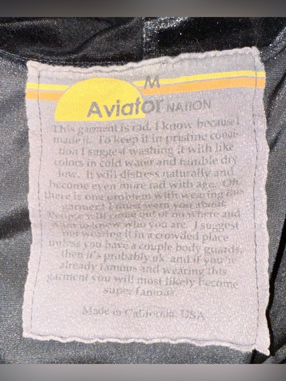 AVIATOR NATION Classic Velvet Sweatsuit Matching Set in Black Size Medium - Picture 9 of 14